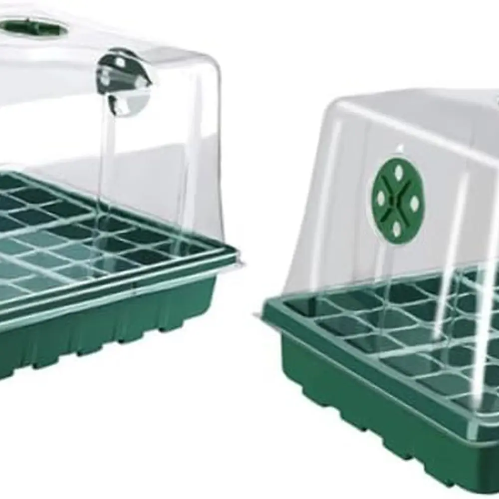 

Transparent Lid Sprouting Box with Ventilated Design for Indoor Plant Growth and Efficient Germination