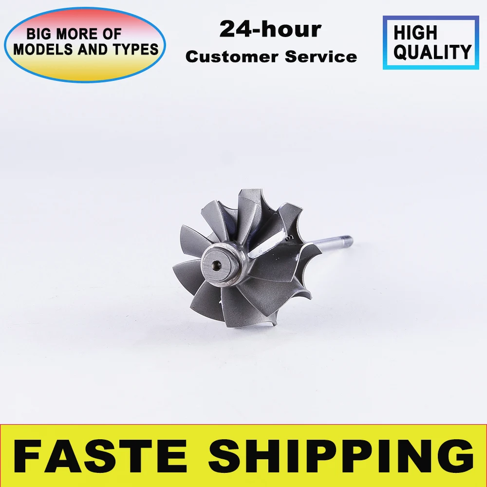 

Turbine Rotor Assy 769708-9004W for Nissan Navara Pathfinder 2.5 DI 126Kw 171HP YD25 2006- Turbocharger Shaft and Wheel 767720