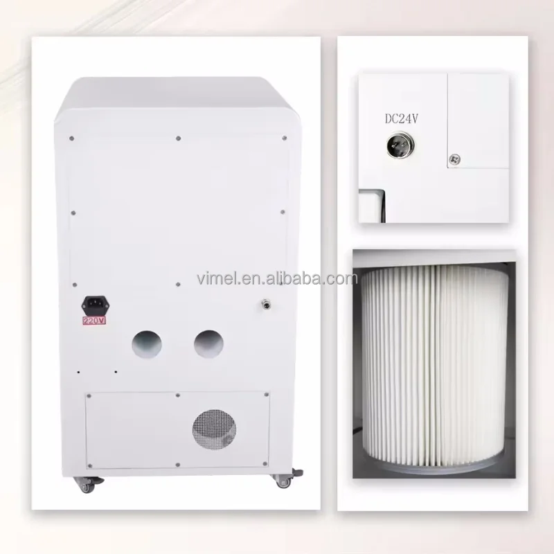 

R-407-1 Zirconia Milling Machine Lathe Vacuum Cleaner Dental Dust Collector Dental Suction Unit