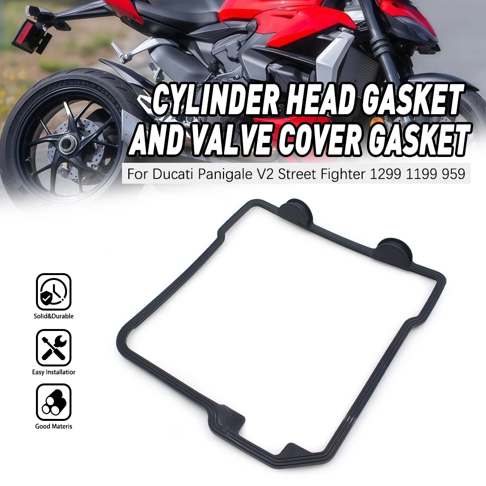 

For Ducati Cylinder Head Valve Cover Gaskets 899 959 Corse 1199 1299 S R V2 Panigale 78811102C