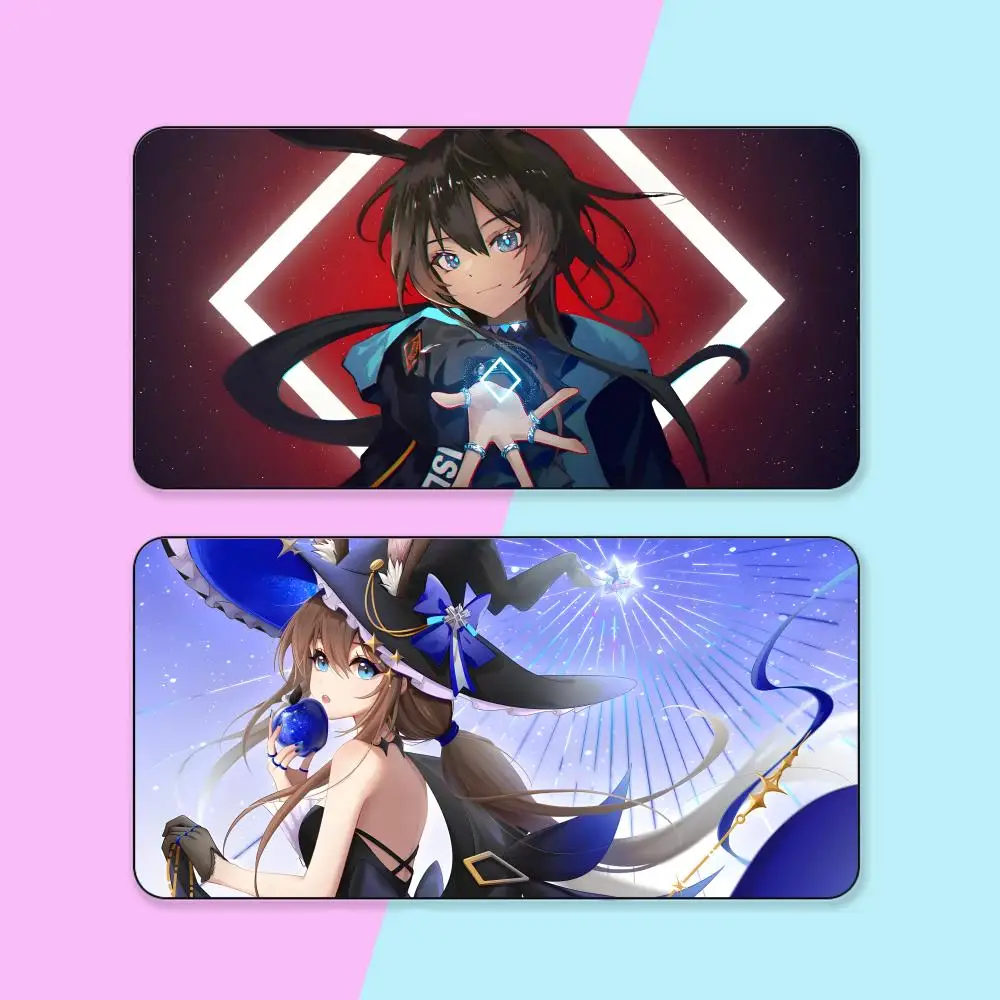 

Arknights Amiya Mouse Pad Rubber Computer Laptop Official Game Super Colored Print Aesthetic Pretty Popular Fashion Luxury Mat