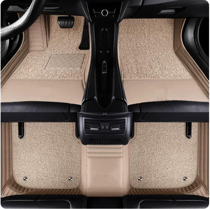 High quality, Custom special car floor mats for Alfa Romeo Giulia 2026-2017 Waterproof Rugs durable double layers carpets