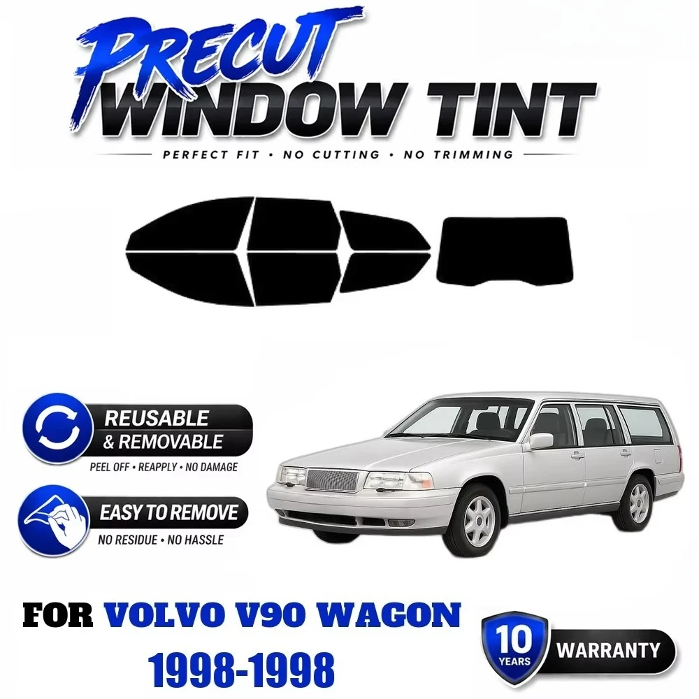Pre-Cut Automotive Window Tint for Renault Scenic 5-Door 2003-2009, UV Heat Blocking Privacy Film for Front & Rear Windows