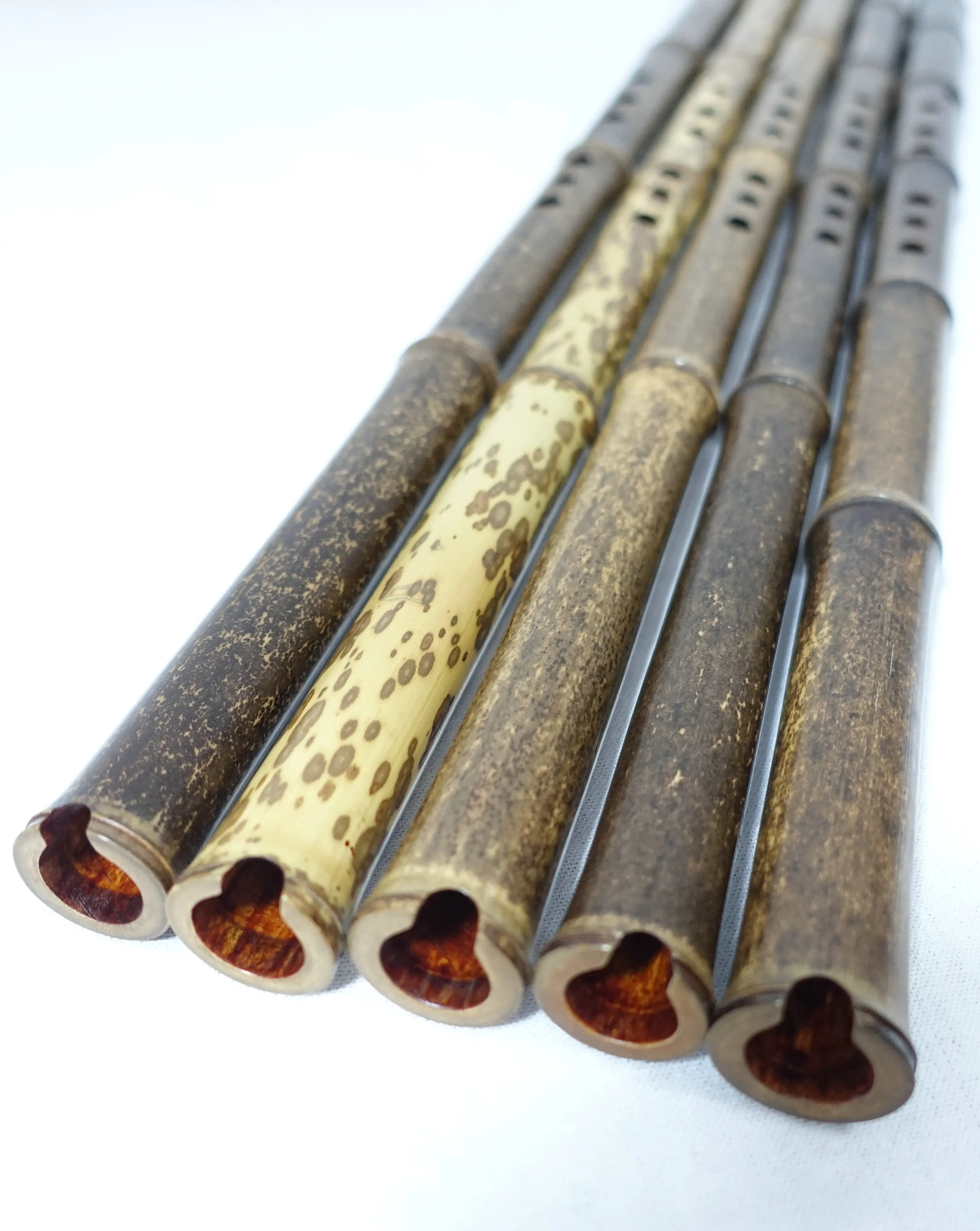 

Bamboo flute playing instrument