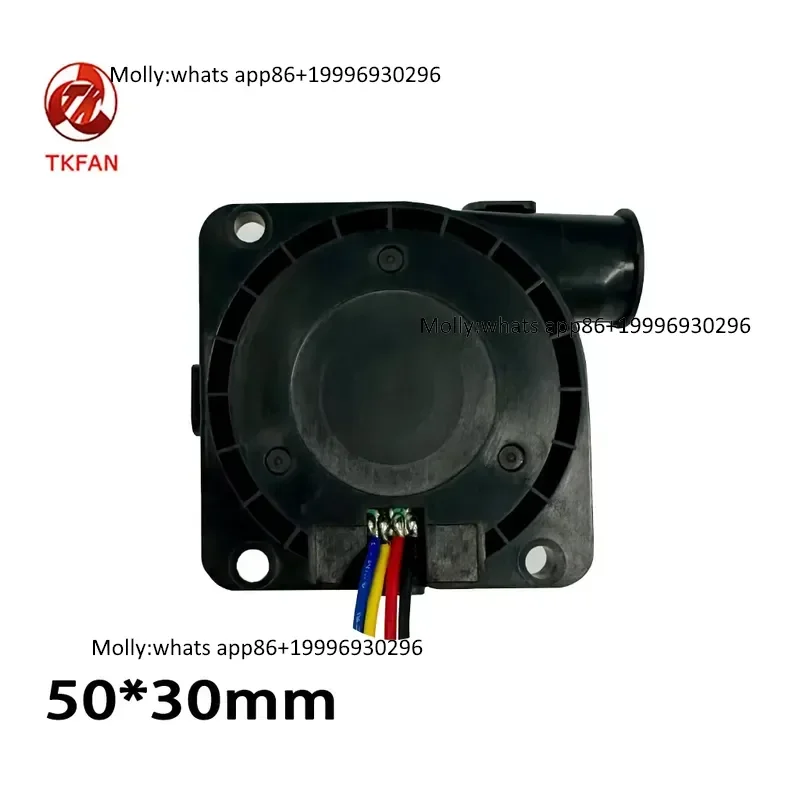 Peniup Udara Mini 24V Tekanan Tinggi 2.9kpa Blower Sentrifugal 28000rpm Motor Tanpa Sikat 3-Fasa Kipas Turbo untuk Stasiun Penyolderan