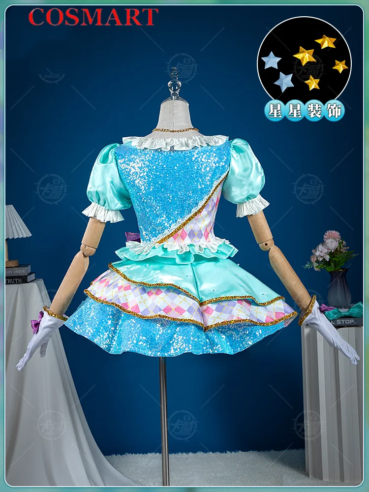 Aikatsu! Serie Shiratori Hime Sloeg Het Lied Kostuum Cosplay Kostuum Cos Game Anime Party Uniform Hallowen Spelen Rollenkleding