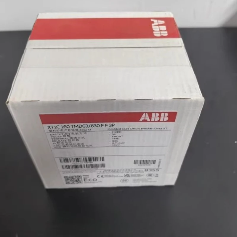 قاطع الدائرة الكهربائية المصبوب ABB 63A XT1C160 TMD63-630 FF 3P؛ 1SDA067395R1 #6