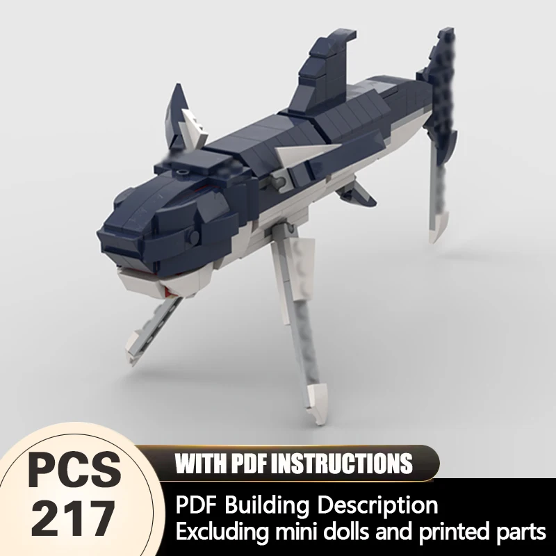 

Creators Animal Series Model MOC Building Bricks Tripodfish Modular Technology Gifts Holiday Assemble Children Toys Suit