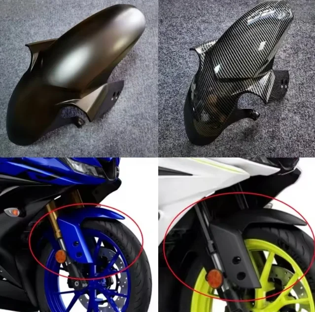 Motorcycle Front Fender Fairing Mudguard Front wheel Covers Fit for YAMAHA YZF-R125 YZF R125 YZFR125 2019-2022