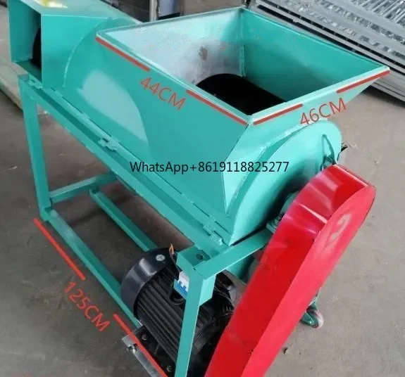 Paddestoel Compost Recycling Machine Paddestoel Spawn Zakken Verpletterende Machine Paddestoel Zak Strippen Machine