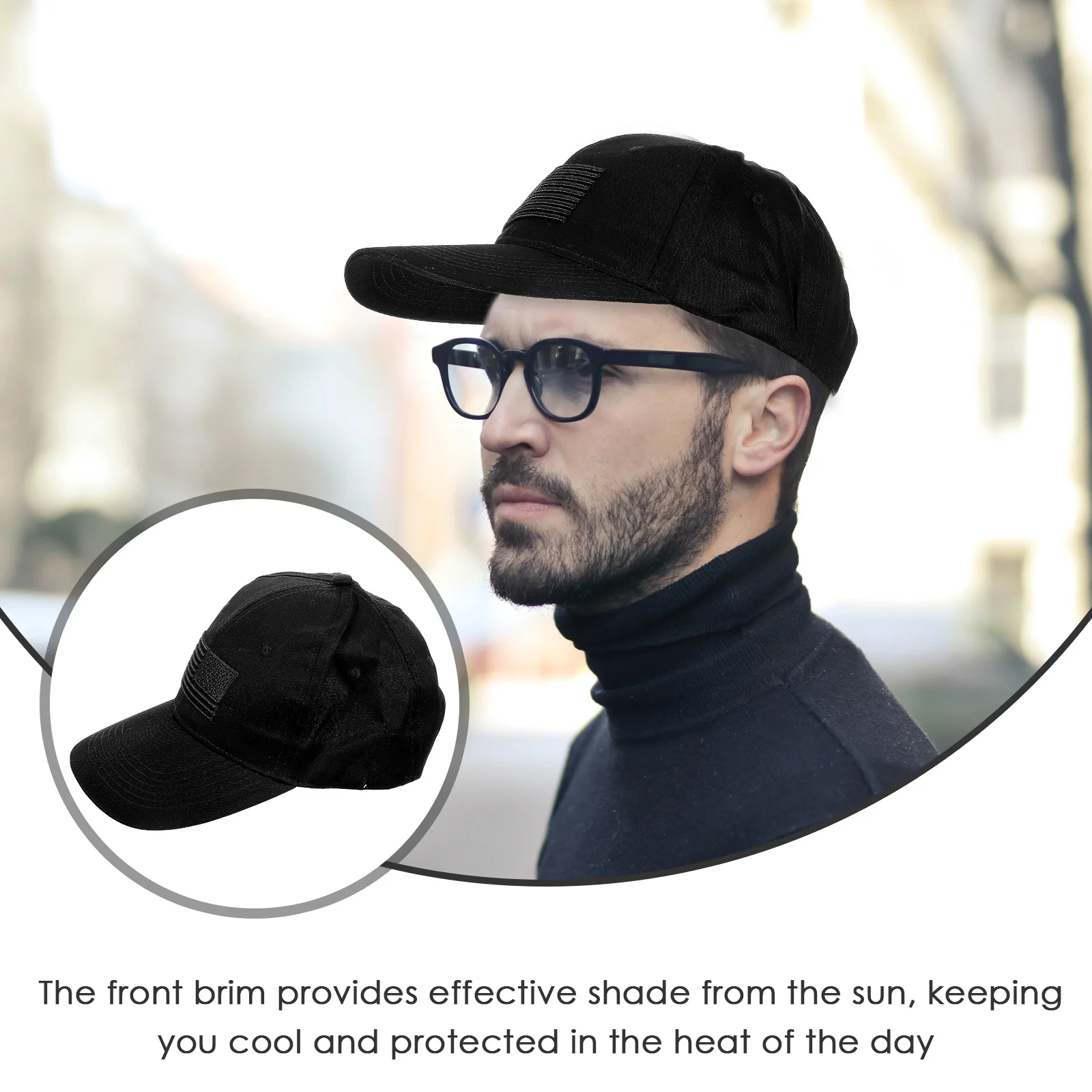 

American Flag Usa Hat USA Hat Men Women Outdoor Sports Breathable Cotton Adjustable Size Fits Mens Baseball Caps All