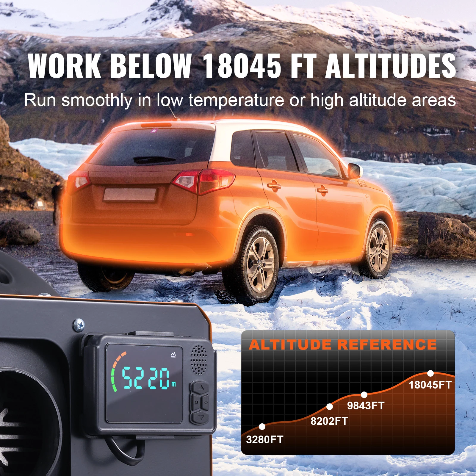 SucceBuy 8KW Diesel Air Heater Bluetooth All-on-one Diesel Heater with LCD Portable Parking Heater for Trailer Camper Van Boat