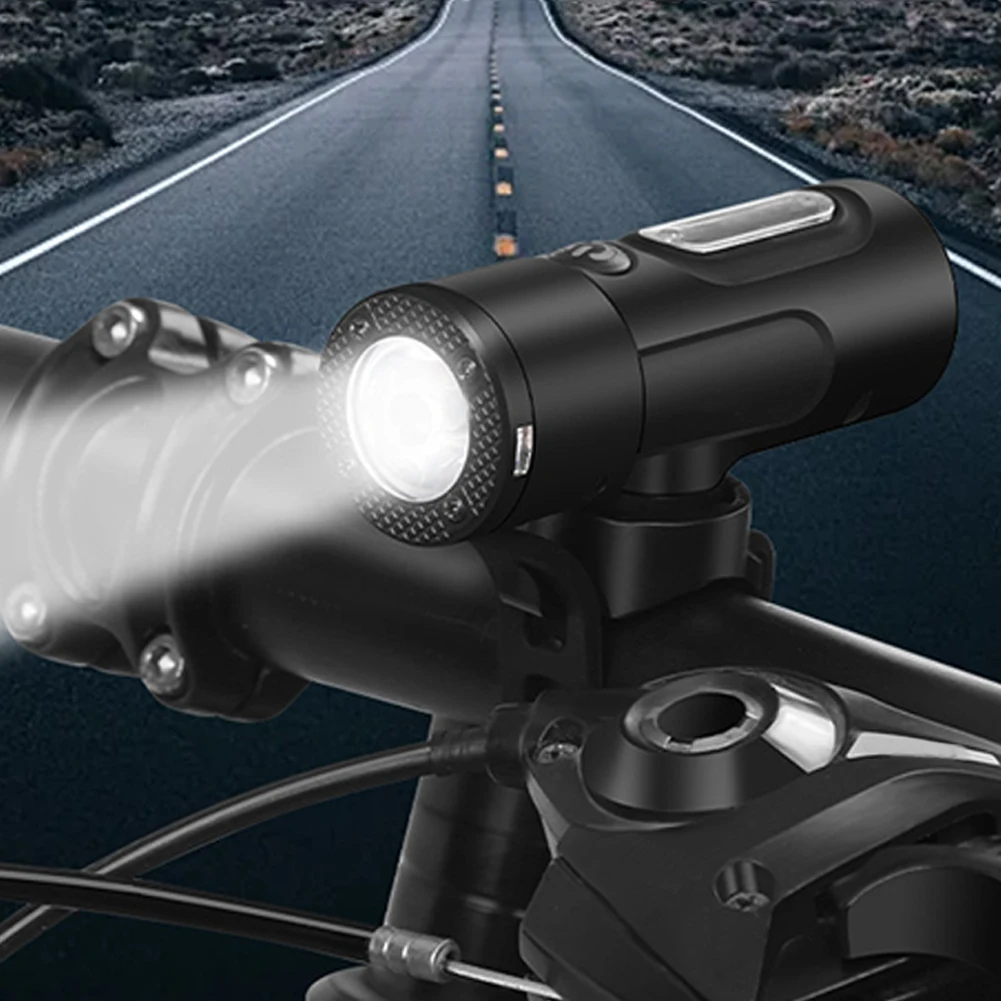 

500 Lumen Bicycle Light Waterproof Bike Light Front Rechargeable Front Bike Light 4 Lighting Modes for Road Cycling