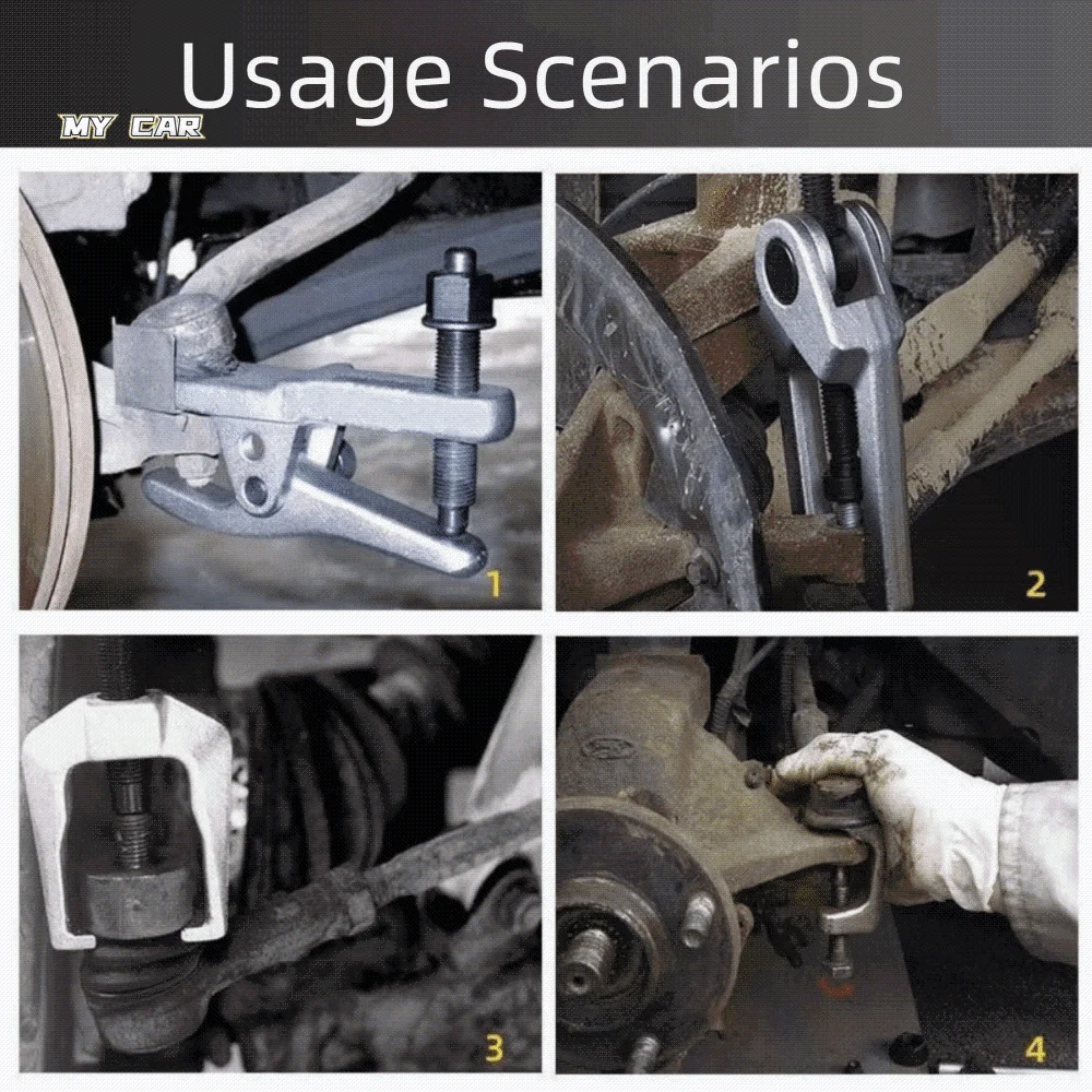 

European/Japanese Type Car Ball Joint Separator Rust-proof Multifunctional Ball Head Remover Adjustable Easy To Use