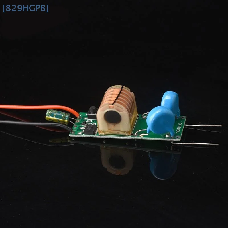【HGPB】Up Inverter Arc Igniter Coil Module 30KV No-load High Power High Voltage Boost Module Step High Efficiency And Low Heat