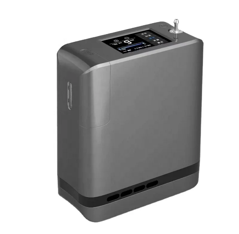 To Use 1.98kg 1-5L Portable Oxygen Concentrator with Battery for Travel and Mountaineering