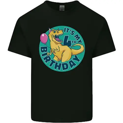 4th Geburtstag Dinosaurier 4 Jahre Alt Kinder T-shirt Kinder