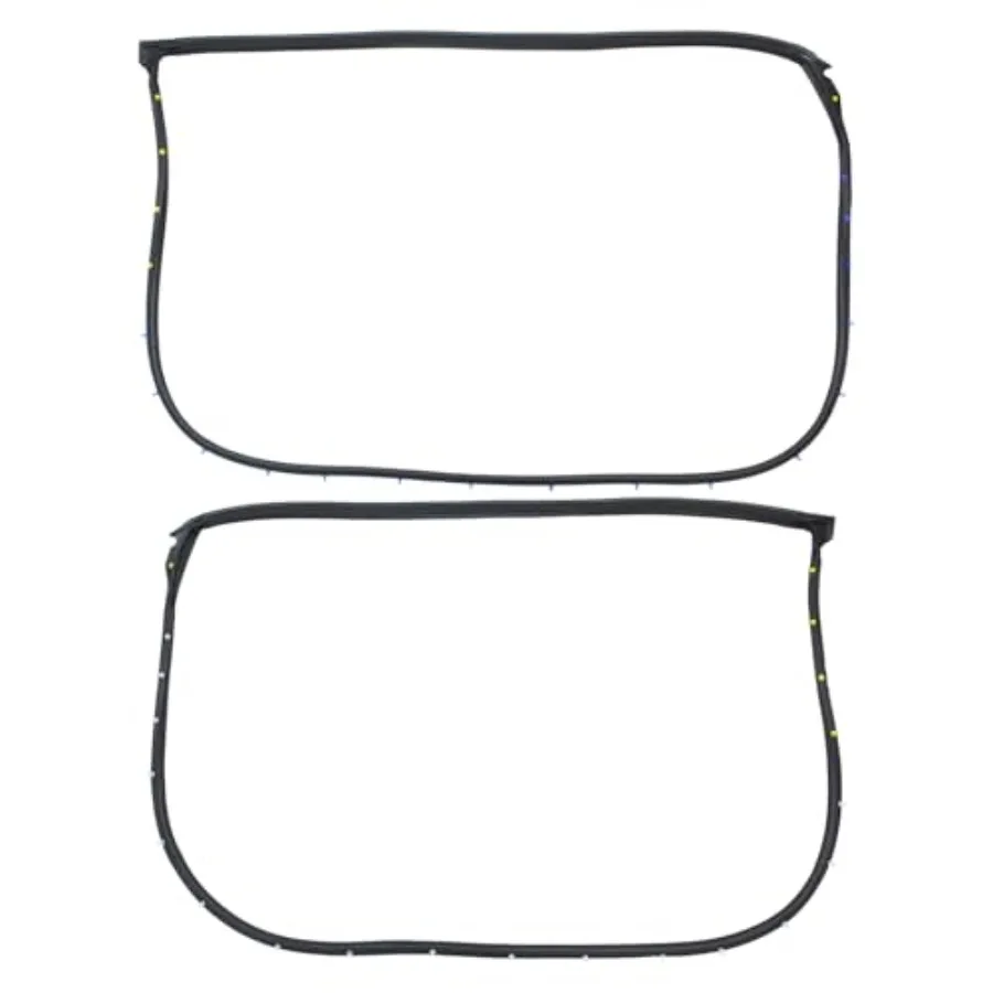

Weatherstrip Moulding Seal Rubber for Left and Right Side Front Door of Honda Accord 20082012 Durable Automotive Exterior Door