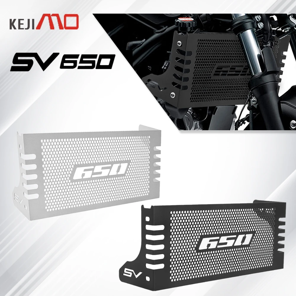 

For Suzuki SV650 SV650X SV 650 X ABS 2016-2024 2025 2026 Motorcycle Accessories Aluminum Radiator Grille Guard Protector Cover