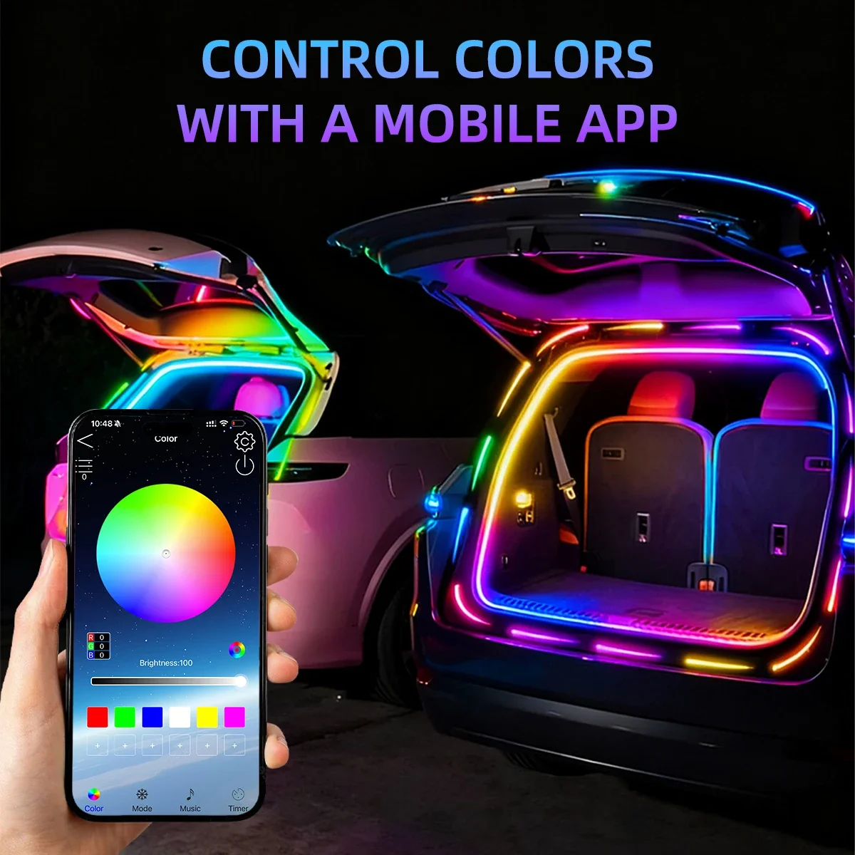 4M Car Trunk Led St…