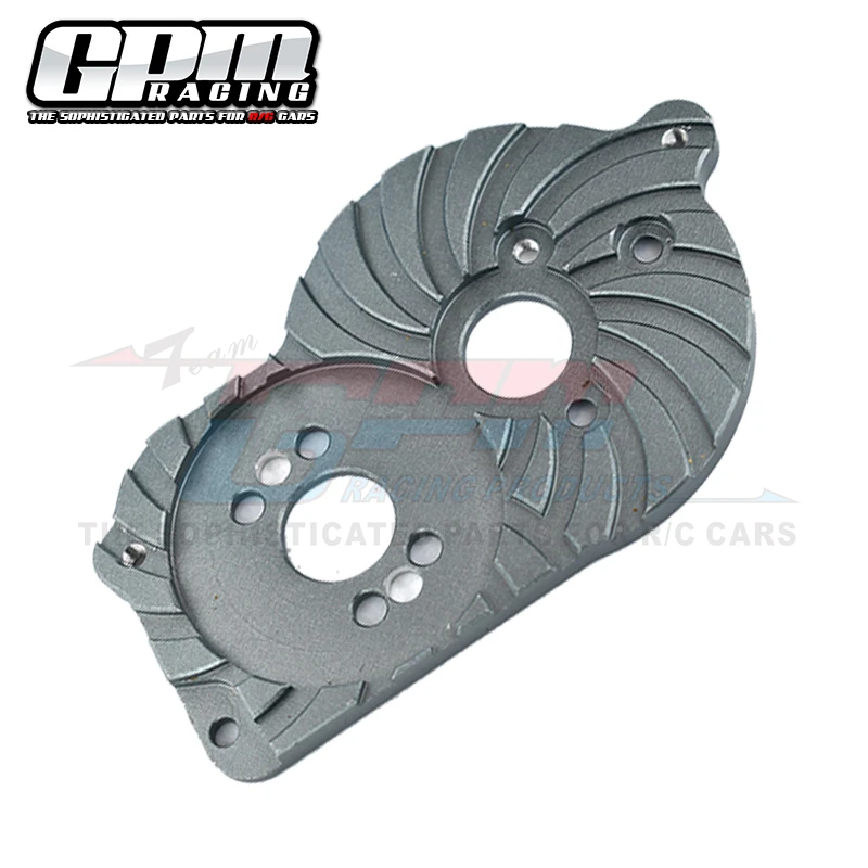 GPM Motor aluminium piringan dudukan dengan Heat Sink sirip untuk LOSI 1/18 mini-t 2.0