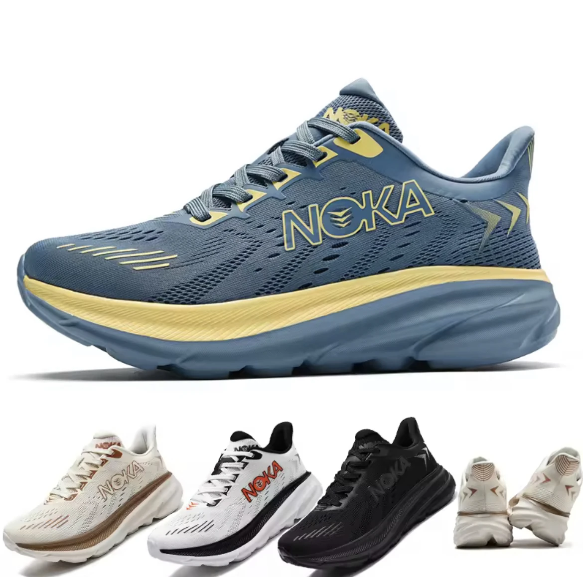 

Men's Running Shoes Thick Sole Lightweight Sneakers Men Comfortable Mesh Casual Sports Shoes for Men