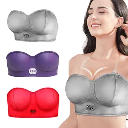 Electric Breast Massager Wireless Chest Enhance Vibration Massage Machine Bra Breast Enlargement Device