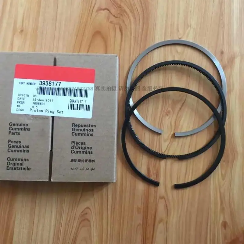 Bulldozer accessories Excavator accessories Engine for PC220-7 6D102 piston ring parts 3938177