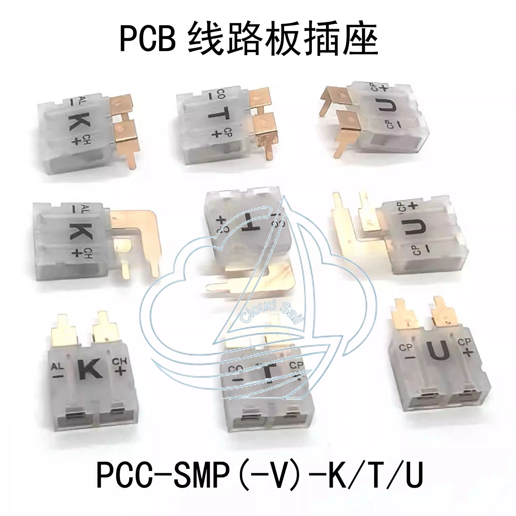 

30pcs PCC-SMP-V-KTU K-Type Thermocouple Socket - US Standard PCB Board Dedicated Connector Head