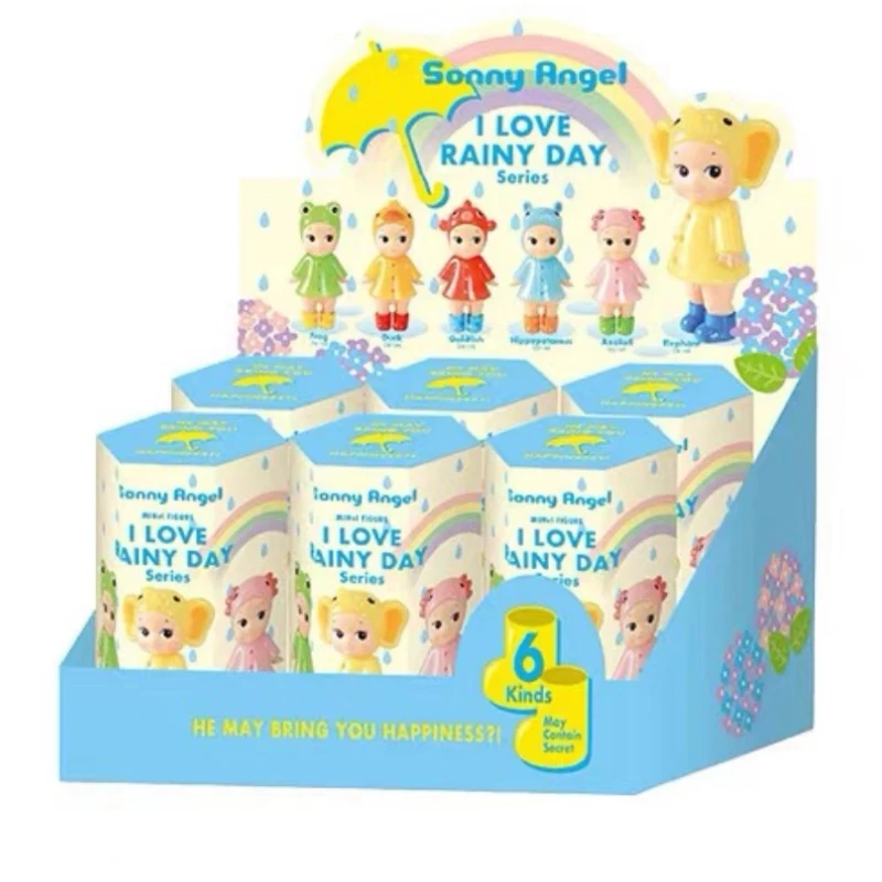 

In Stock Sonny Angel I Love Rainy Day Series Mystery Blind Box Collection Vinyl Mini Figure Limited Edition Cute Gift