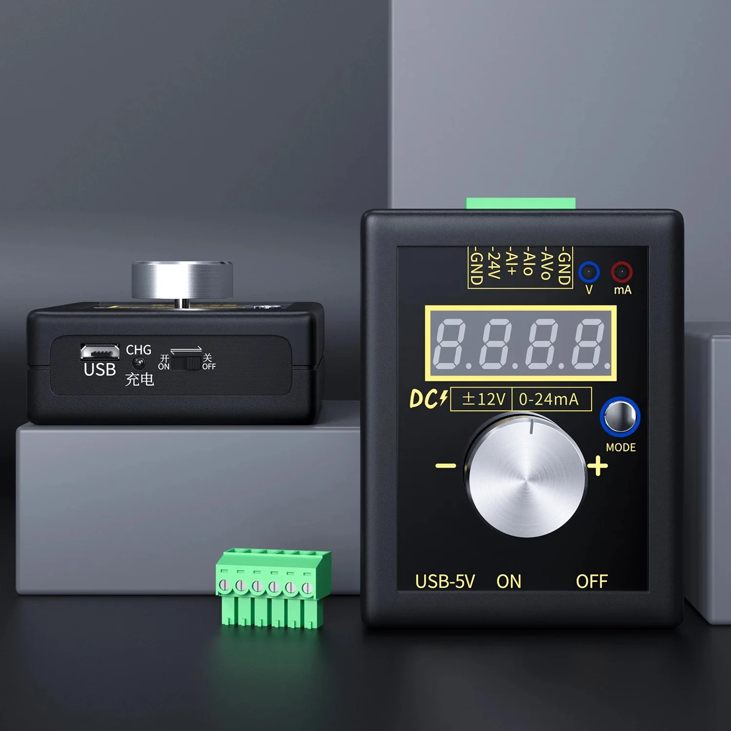 SG-002 handheld 0-10V/0-4-20mA debugging source calibrator Analog voltage current signal generator Testing tools