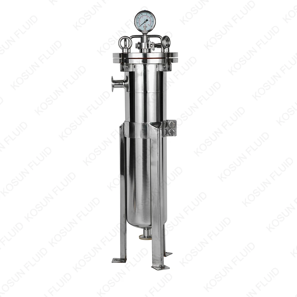 Stainless Steel Duplex Bag Filter Housing
