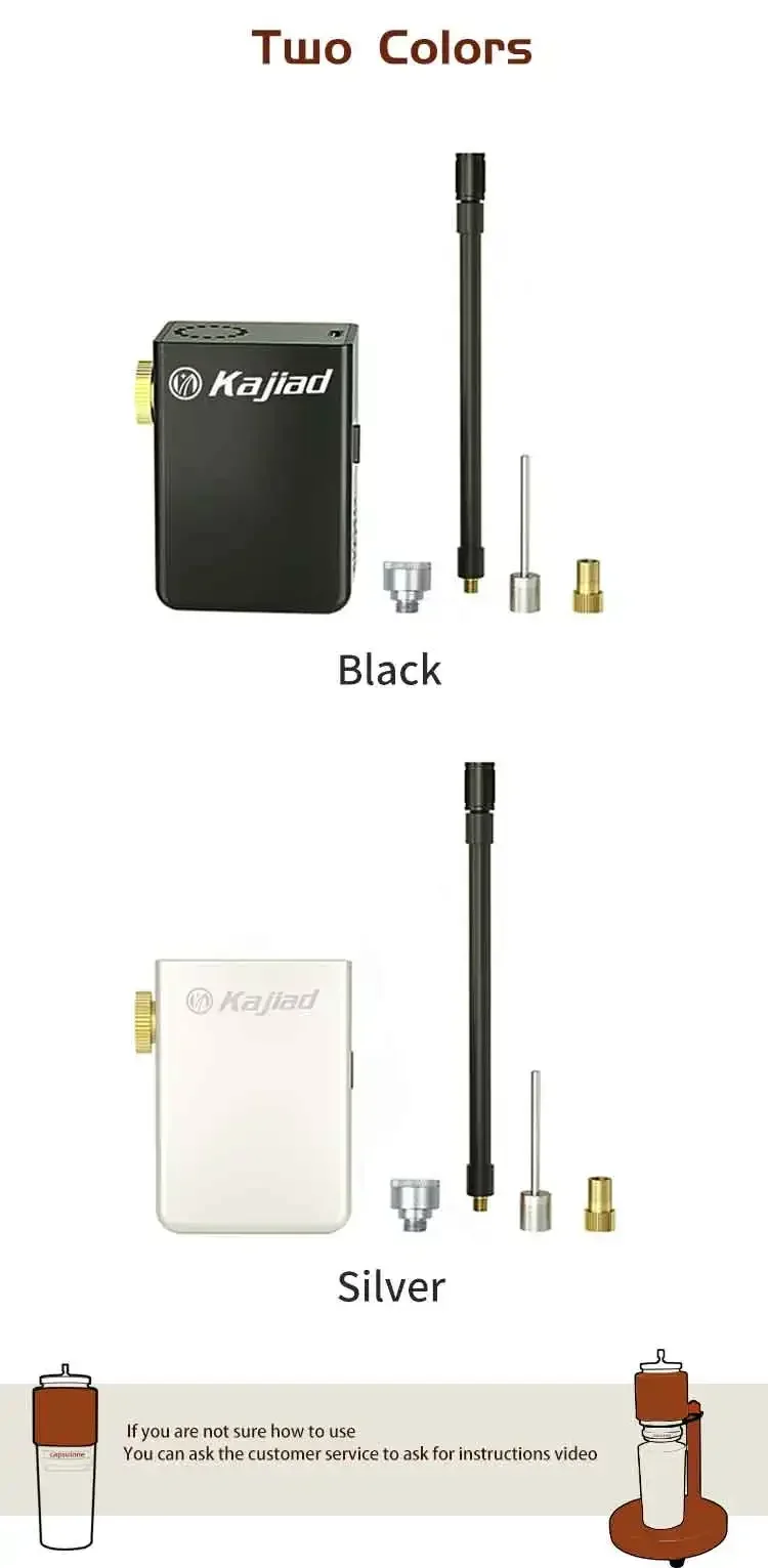 Hot Espresso Machine with Air Pump Portable Air Compressor for High Pressure Extraction Espresso Maker