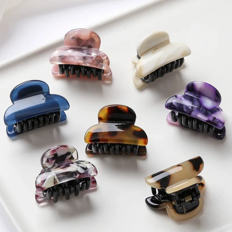 مخالب شعر صغيرة، مشابك شعر لتصفيفة شعر الأميرة، لطيفة لإكسسوارات سرطان البحر الصغيرة للهامش للفتيات والنساء #1