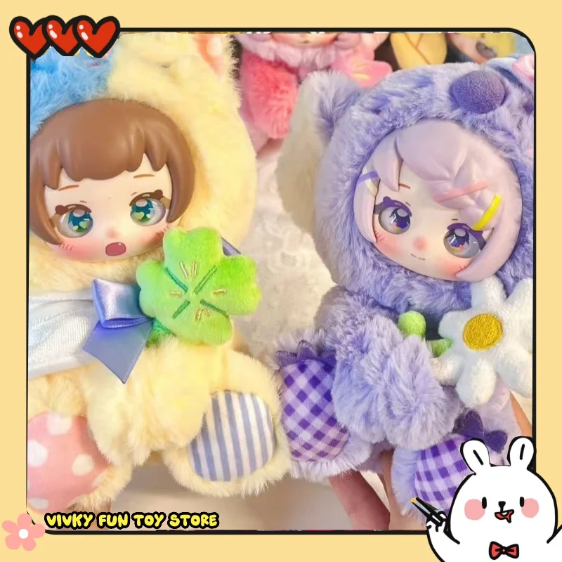 

Новая серия Nyzaii Garden Falls Asleep, слепая коробка, подвеска, игрушки, виниловое лицо, коллекционный орнамент, праздничный подарок