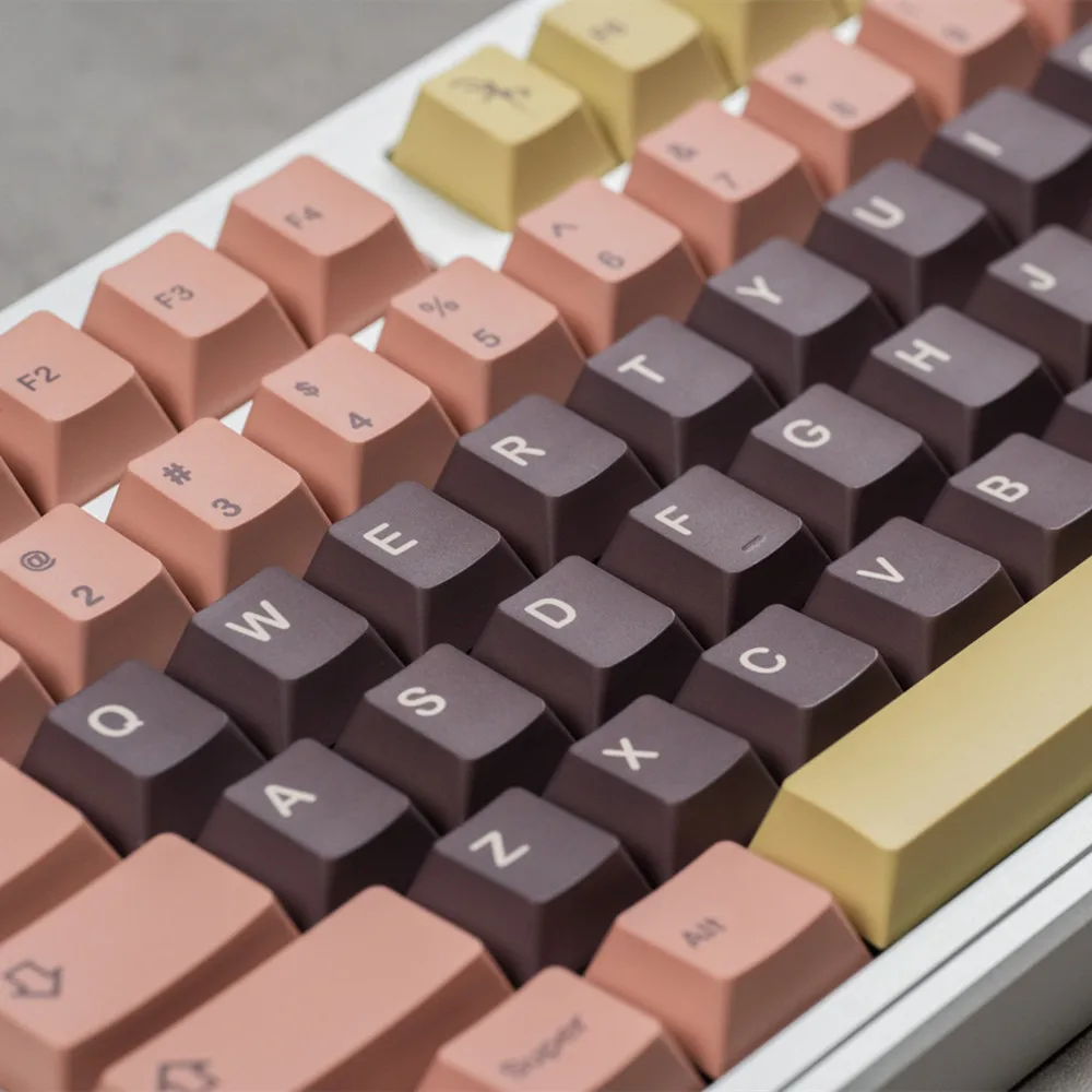 142 keys Pisces Morandi Keycaps Cherry Profile Mechanical Keyboard Keycap Set PBT DYE Subbed For GH60 GK61 GK64 RK84 Wooting60