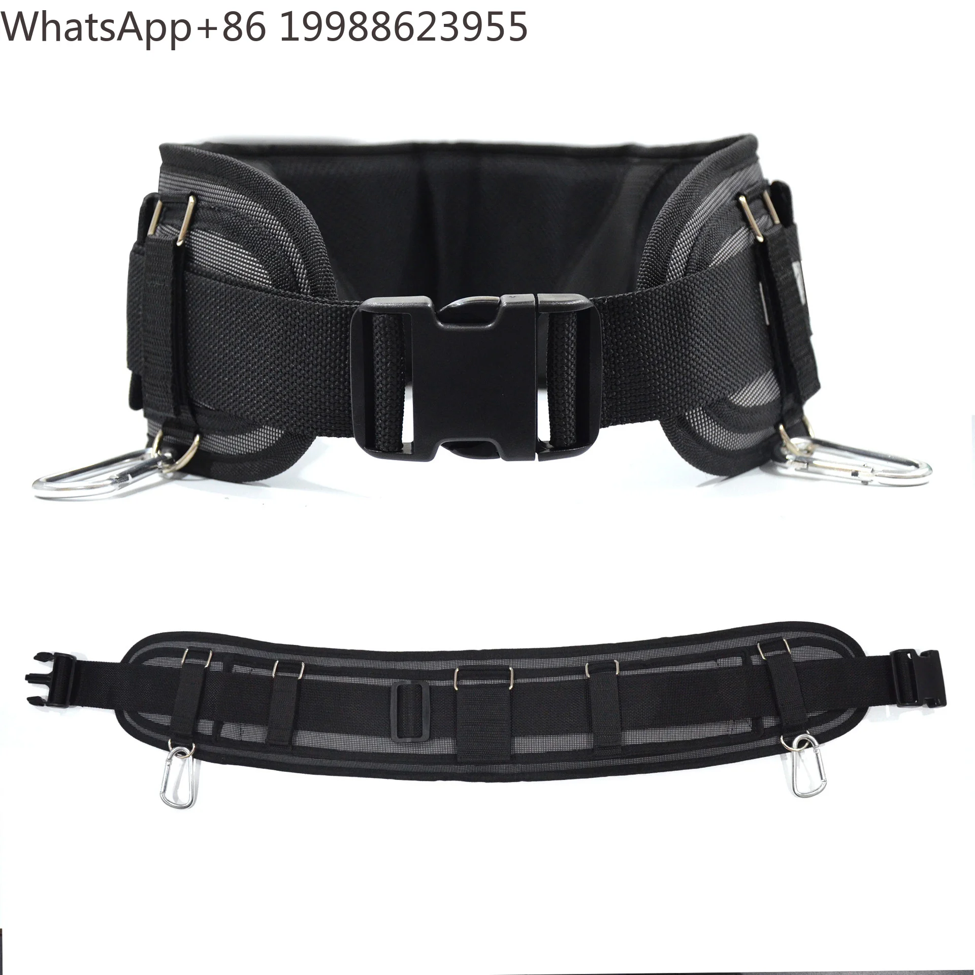 Tool Waist Belt Padded Nail Pocket Apron Padded Duty Heavy Adjustablefor DIY Electrician Carpenter Joiner Reducing Waist Weight