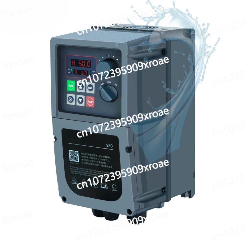 Dustproof VFD 3 Phase 5.5kw 7.5kw 380v Variable Frequency Drive Pump Inverter IP66 Waterproof