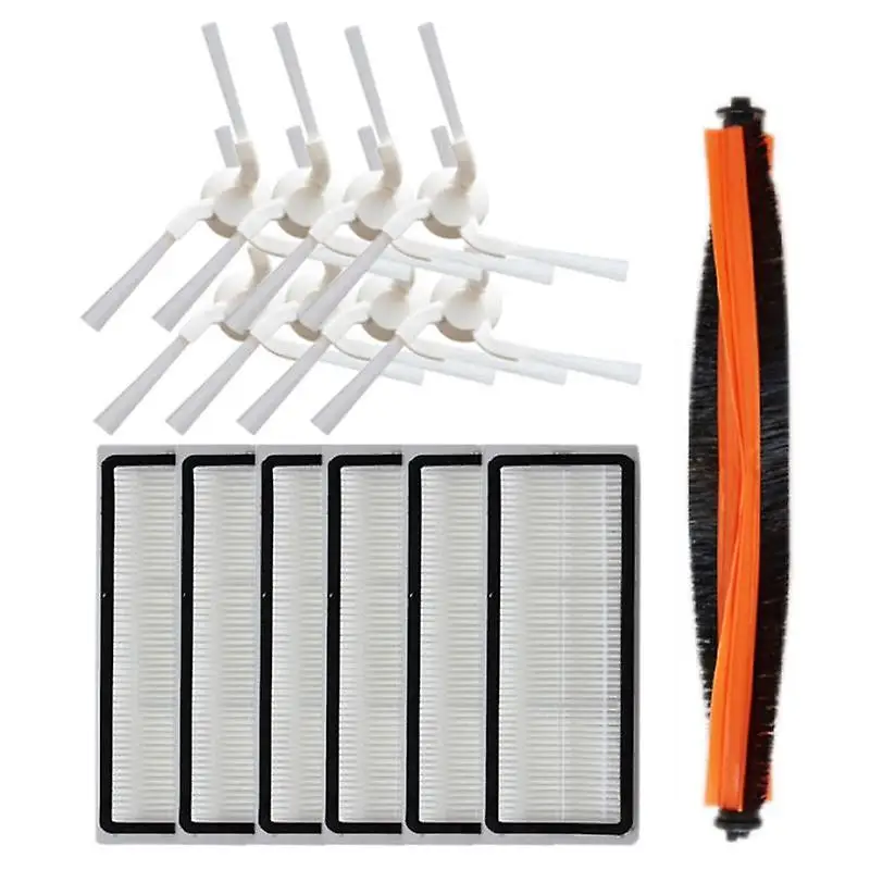 15pcs Washable Hepa Filter Main Side Brush For Xiaomi Mijia Pro Robot