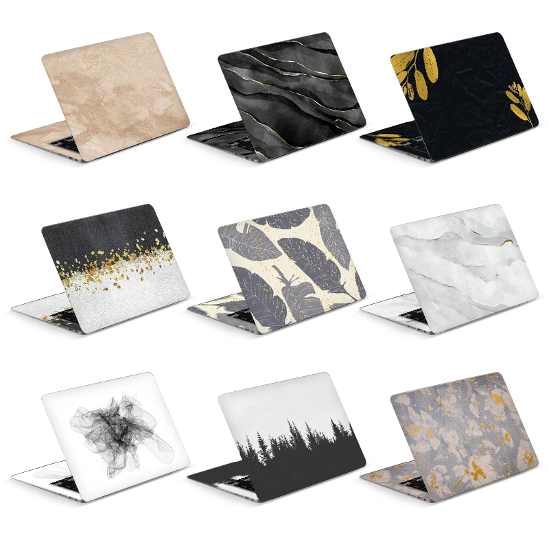 DIY Laptop Stickers Skins 12/13/15/17inch Vinly Skin Case for Macbook/Lenovo/HP/Asus/Dell/Acer Waterproof Decorative Stickers