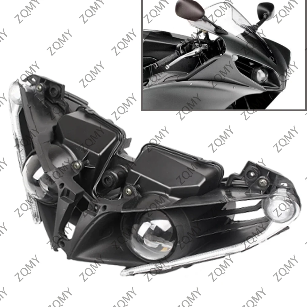 For Yamaha YZF R1 2013 2014 Motorcycle Headlamp Headlight Front Head Light Lamp Housing Shell Assembly