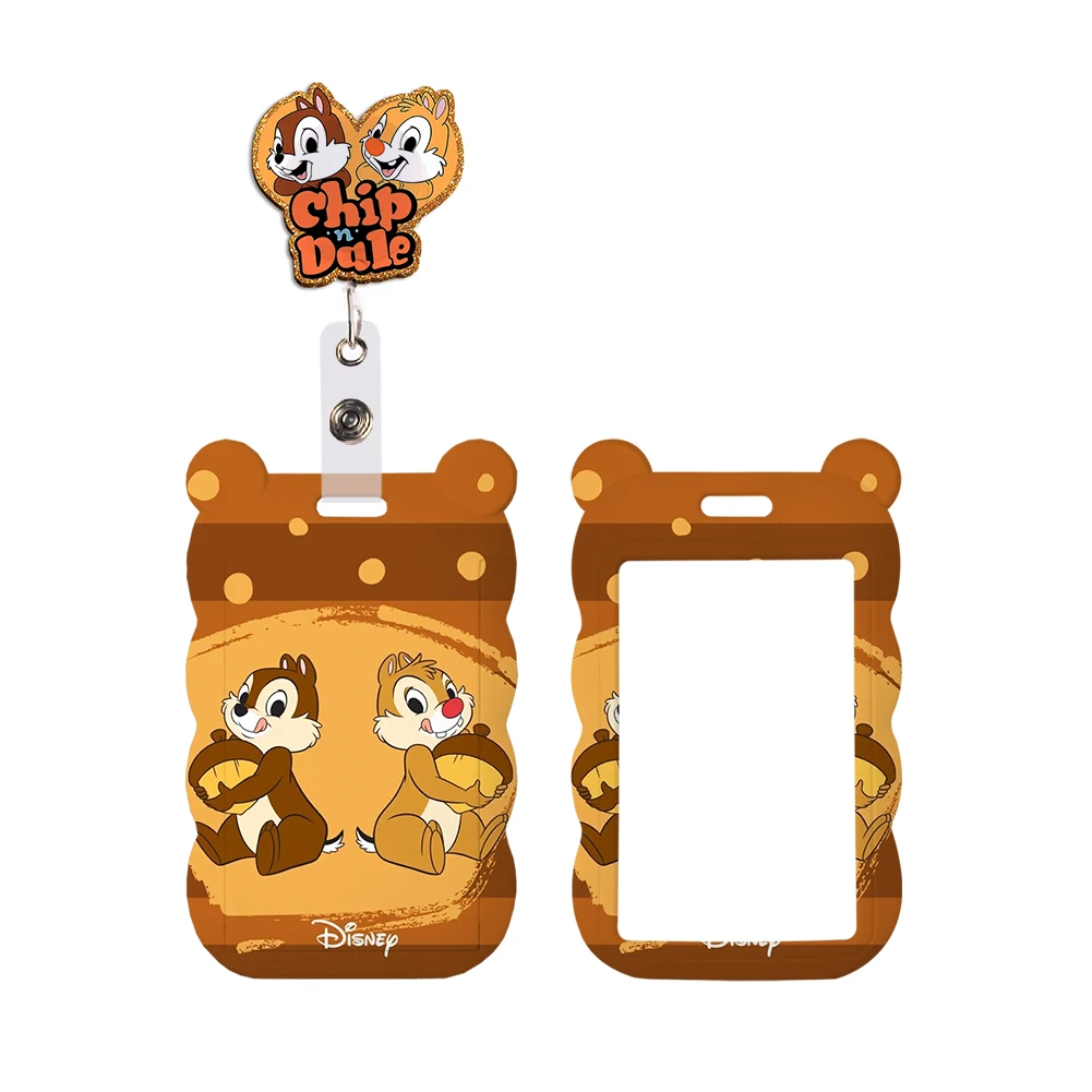 Disney Chip & Dale Cute Lanyards Keychain Cute Badge Holder Id Credit Card Pass Hang Rope Lanyard For Keys Accessories Gifts