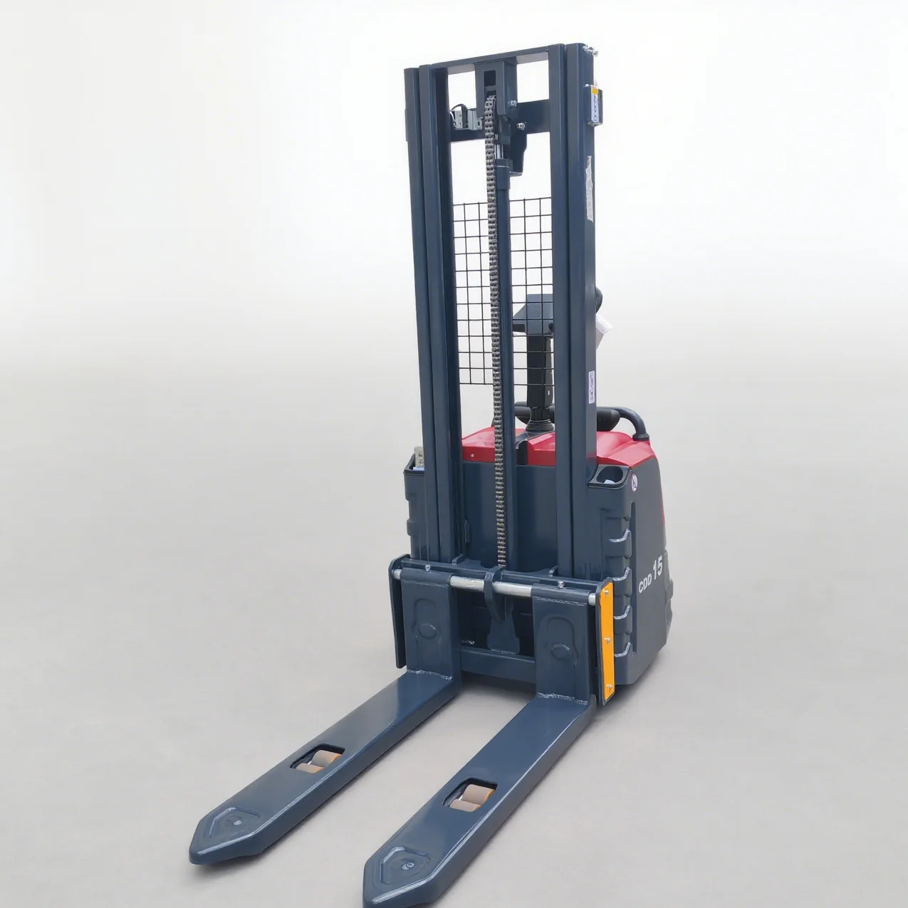 CE Certified High-Performance Electric Stacker 1.5Ton & 2Ton Double Lift Pallet Truck For Material Handling