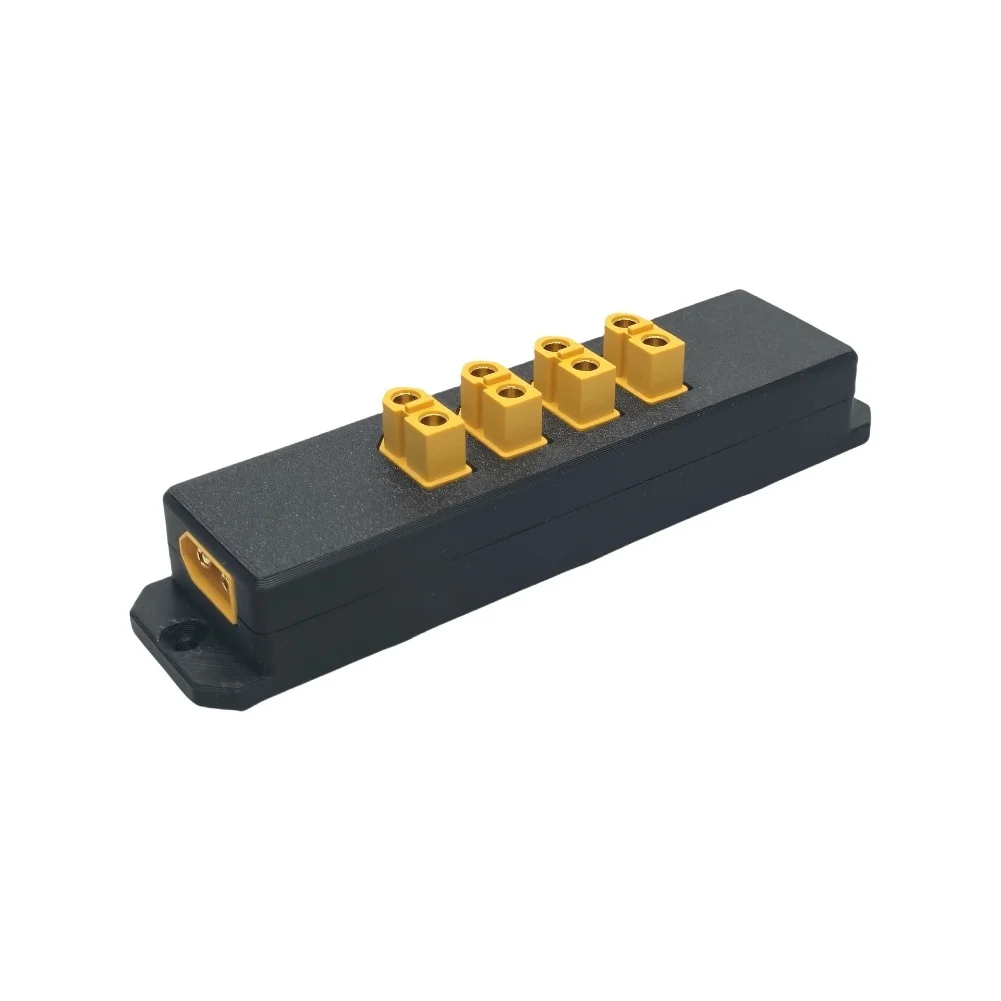 

Для модуля питания XT60 с четырехканальным выходом и двумя входными интерфейсами, плата распределения максимальной мощности 2000 Вт.