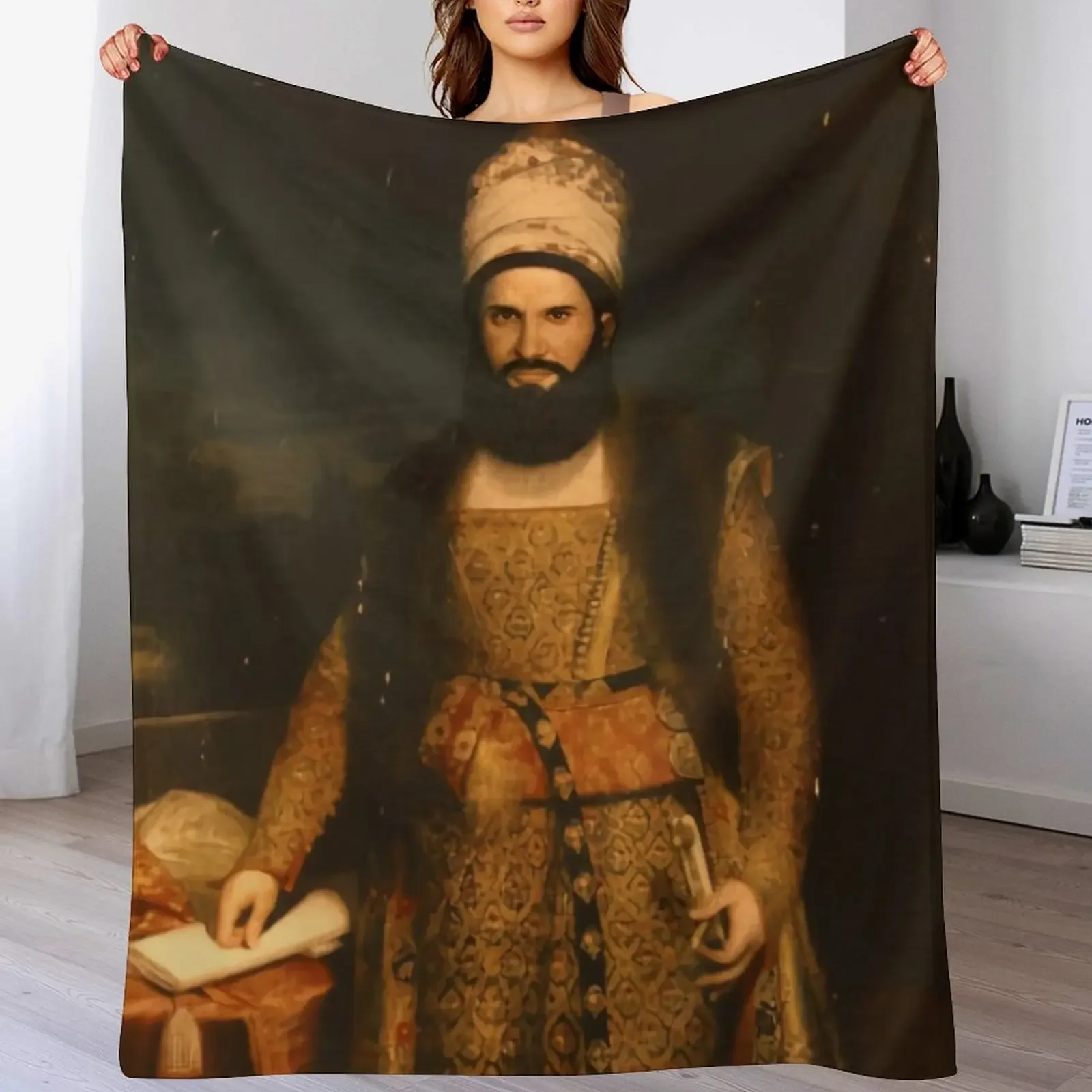 

Nandor Throw Blanket Warm Accent Blanket for Living Room Decoration