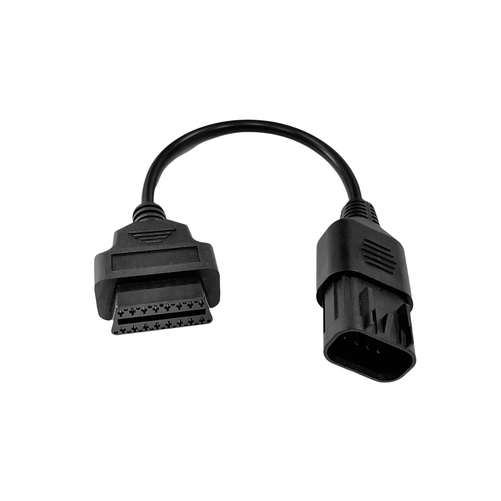 Para Polaris 8pin ATV motocicleta Slingshot RZR Ranger General deportista ACE a 16pin OBD2 Cable adaptador de conector de diagnóstico