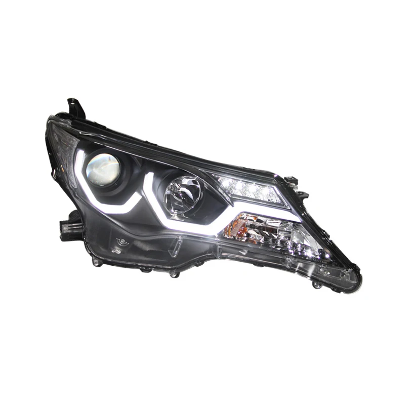 Head Lamp for Toyota RAV4 Headlight 2013 2014 2015 Brand Eagle Eye New Rav4 LED DRL Hid Bi Xenon Auto Accessories