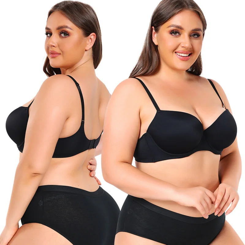 

Women's Plus Size Push-Up Underwire Bra34 36 38 40 42 44 46 BCDECup