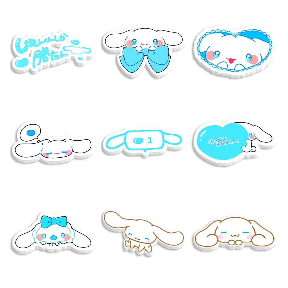 Japan Cartoon Sanrio Cinnamoroll Flat Resin Planar For DIY Earrings Home Phone Case Bag Accessories 30 Pieces/Lot