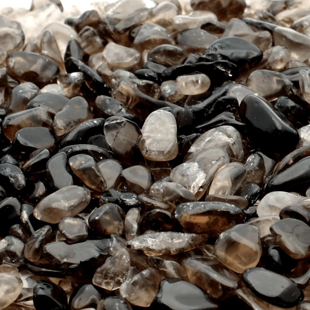 Natural Smoky Quartz Chips Irregular Tea Crystal Gravel Raw Stones Healing Crystal For Jewelry Making Aquarium Home Decor DIY